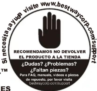 BESTWAY Power Steel 5616K - PISCINAS OVALADAS POWER STEEL™ MANUAL DE INSTRUCCIONES - 1