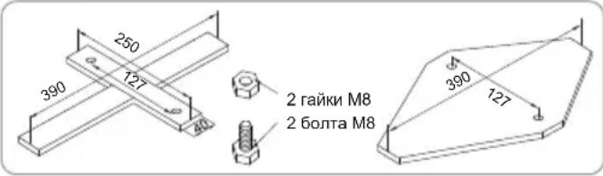 BESTWAY Power Steel 5614A - УСТАНОВКА ОСНОВАНИЯ - 1