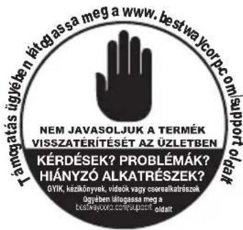 BESTWAY Steel Pro MAX 5616T - HASZNÁLATI UTASÍTÁS - 1