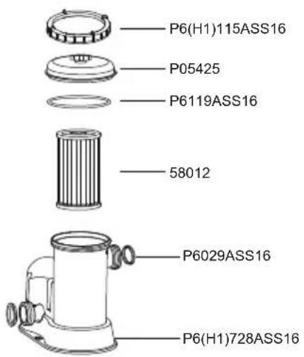 BESTWAY Power Steel 56710 - UWAGA: - 1