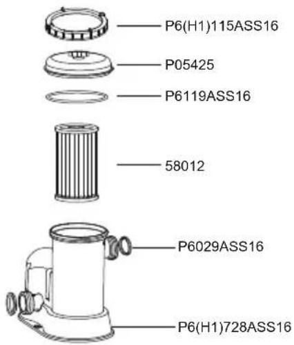 BESTWAY Power Steel 56710 - MEGJEGYZES: - 1