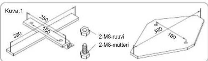 BESTWAY Power Steel 56710 - JALUSTAN KIINNITYS Kuva 1 - 1