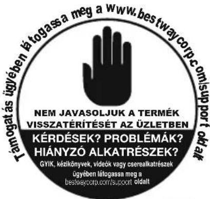 BESTWAY Power Steel 5611K - POWER STEEL™ OVÁLIS MEDENCÉK HASZNÁLATI ÚTMUTATÓ - 1