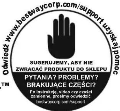 BESTWAY Power Steel 5611K - BASENY OWALNE POWER STEEL™ INSTRUKCJA OBSŁUGI - 1