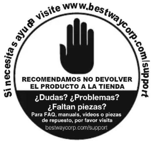 BESTWAY Steel Pro MAX 56950 - Vedligeholdelseogopbevaring - 1