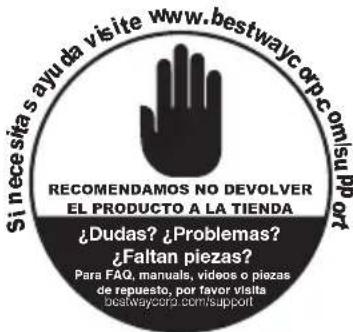 BESTWAY Steel Pro MAX 56950 - MANUAL DE INSTRUCCIONES - 1