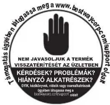 BESTWAY Steel Pro MAX 56950 - HASZNÁLATI UTASÍTÁS - 1