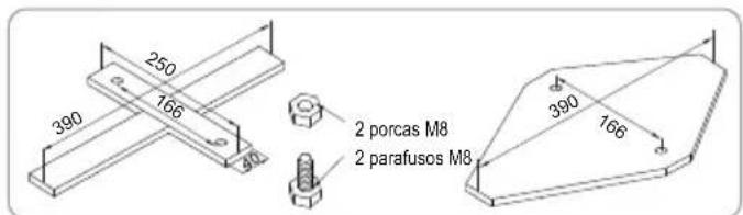 BESTWAY Steel Pro MAX 56950 - PEDESTAL FIXING - 1