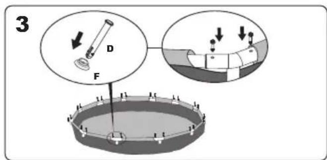 BESTWAY Steel Pro MAX 5619T - INSTALAÇÃO - 2