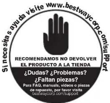 BESTWAY Steel Pro MAX 56416 - MANUAL DE INSTRUCCIONES - 1