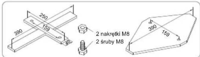 BESTWAY Steel Pro MAX 56420 - Mocowanie na podstawie - 1