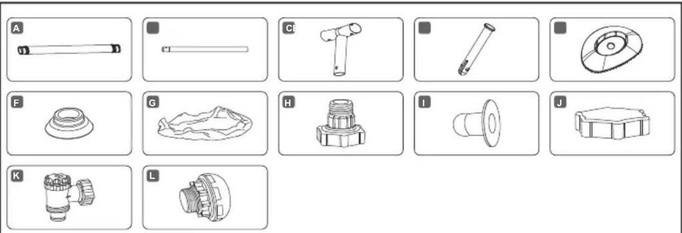 BESTWAY Steel Pro MAX 56493 - COMPONENTS LIST - 12
