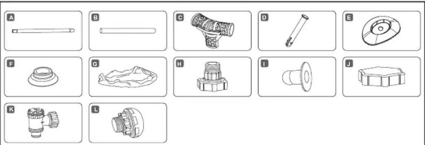 BESTWAY Steel Pro MAX 56419 - COMPONENTS LIST - 11