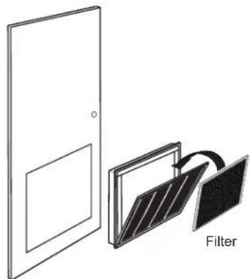 GE AZ9VH12DBM - RETURN AIR GRILLE INSTALLATION OPTIONS - 4
