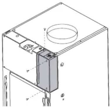 GE AZ9VH12DBM - Remove Junction Box Cover - 1