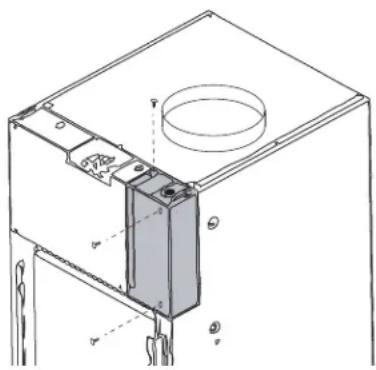 GE AZ9VH12DBM - Retire la Tapa de la Caja de Empalmes - 1