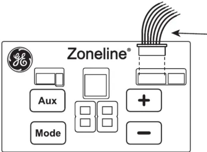 GE AZ9VH12DBM - Connect the Remote Thermostat - 1