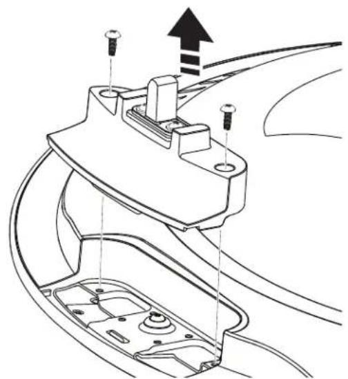 GE GFW550SPRRS - ④ REMOVE THE DOOR STRIKER ASSEMBLY AND REPLACE ON THE OPPOSITE SIDE - 1