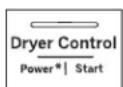 GE GFW550SPRRS - Cómo utilizar la función de control Dryer Control de la secadora (en algunos modelos) - 3