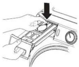 GE GFW550SPRRS - Dispenser Drawer Area - 2