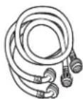 GE GFW550SPRRS - PARTS REQUIRED (Sold separately or included with the GFW510 model) - 1