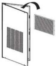 GE AZ9VH12EBM - RETURN AIR GRILLE INSTALLATION OPTIONS - 7