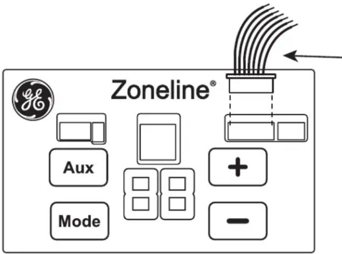 GE AZ9VH12EBM - Conecte el Termostato Remoto - 1