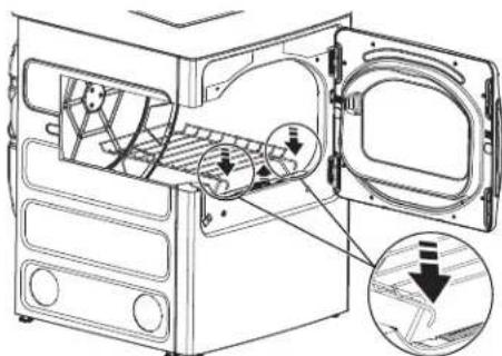 GE Profile PTD90EBPTDG - Para instalar la rejilla de secado: - 1