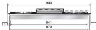 ILVE HCPT75D - Dimension des espaces d'encastrement - 17