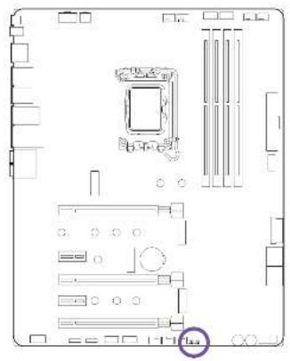 NZXT N7 Z690 - Boutons d'alimentation et de réinitialisation - 2