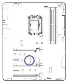 NZXT N5 Z690 - EMPLACEMENT M.2 POUR CONNECTIVITÉ SANS FIL - 2
