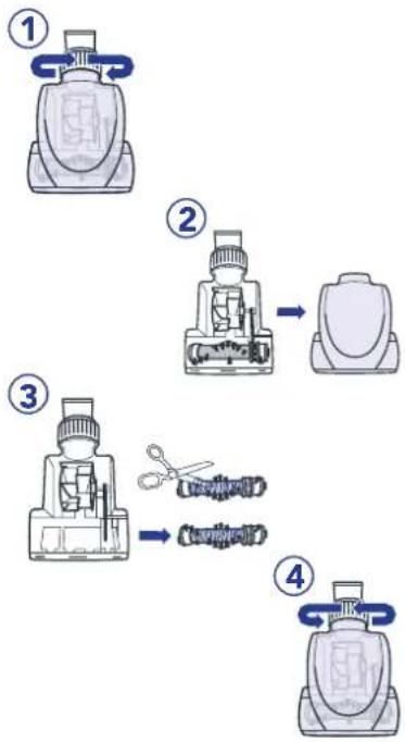 ROWENTA X-Ô 160 IX7777 - CLEANING THE MINI TURBO BRUSH - 1