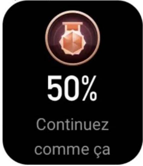 AMAZFIT Bip 3 Pro - Objectif d'entraînement - 1