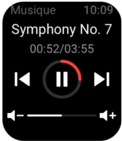 AMAZFIT Bip 3 Pro - Musique - 1