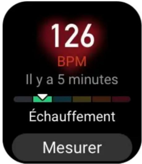 AMAZFIT Bip 3 Pro - Fréquence cardiaque - 1