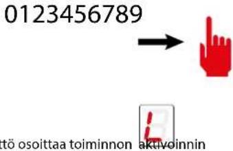FALMEC Quantum Pro Easy - poistaa kaikki näppäimet käytöstä - 2