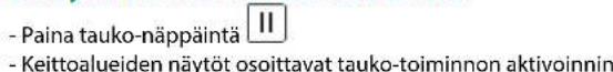 FALMEC Quantum Pro Easy - keskeyttää toiminnan kaikilta keittoalueilta. - 1