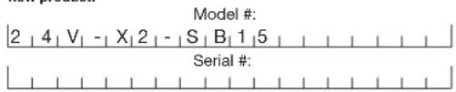 Snow Joe 24V-X2-SB15 - Model + Serial Numbers - 1