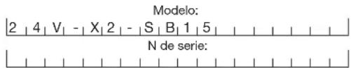 Snow Joe 24V-X2-SB15 - Modelo y número de serie - 1