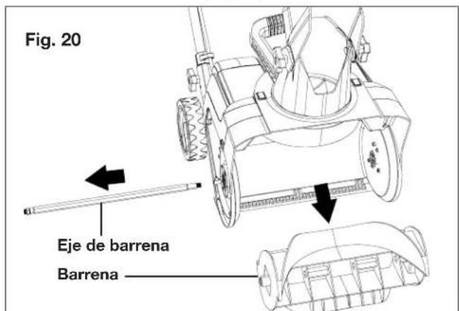 Snow Joe 24V-X2-SB15 - Reemplazo de las hojas de barrena - 5