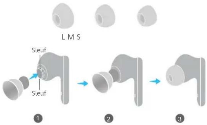 HUAWEI FreeBuds 5i - De losse dopjes vervangen - 1