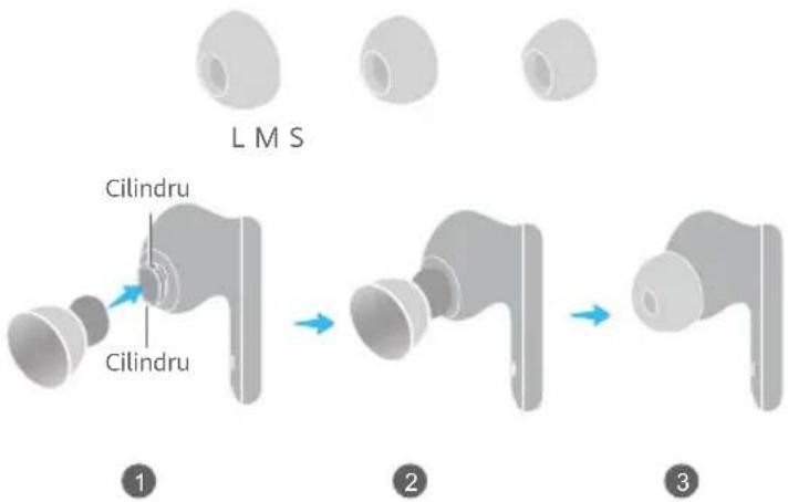 HUAWEI FreeBuds 5i - Schimbarea pernuțelor pentru urechi - 1