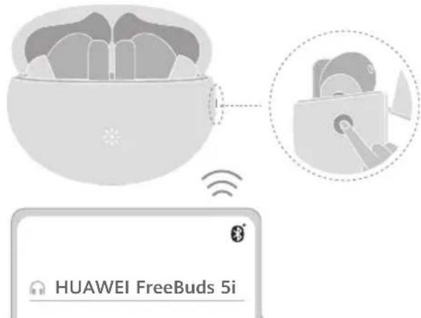 HUAWEI FreeBuds 5i - Eşleştirme ve bağlama - 2