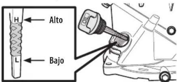 TROY-BILT TBE550 - VARILLA DE MEDICIÓN DE ACEITE CORTA - 1