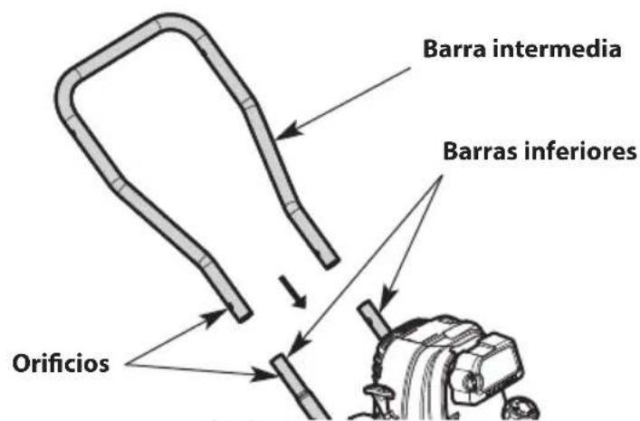 TROY-BILT TBE304 - Instalacion de la Barra Superior - 1
