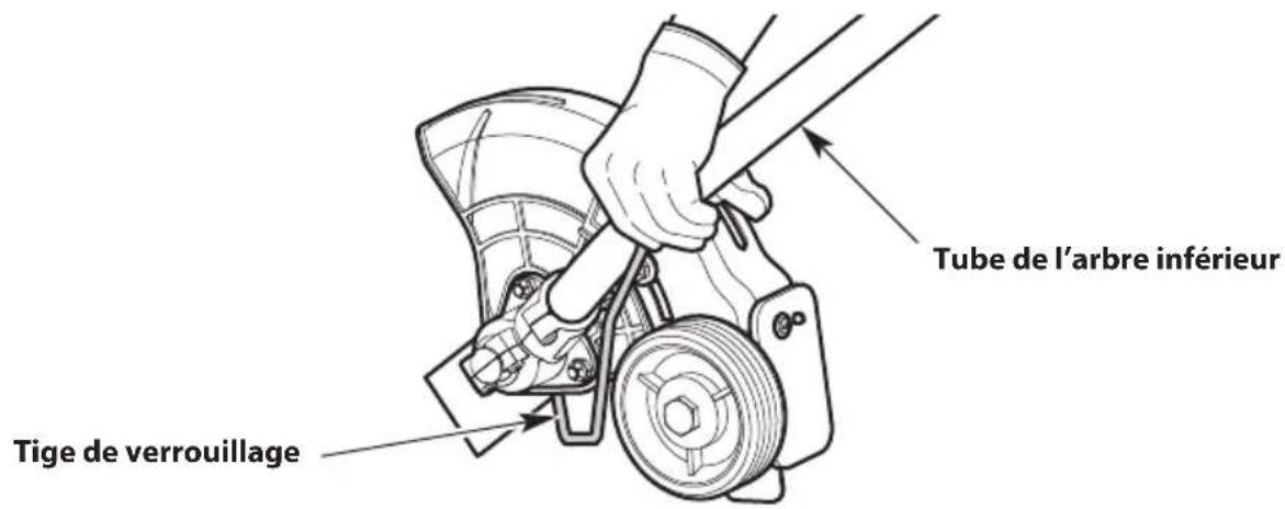 TROY-BILT TBE252 - Installation de la lame - 4