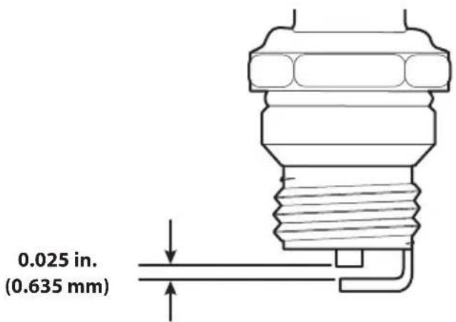 TROY-BILT TB252S - MAINTAINING THE SPARK PLUG - 2