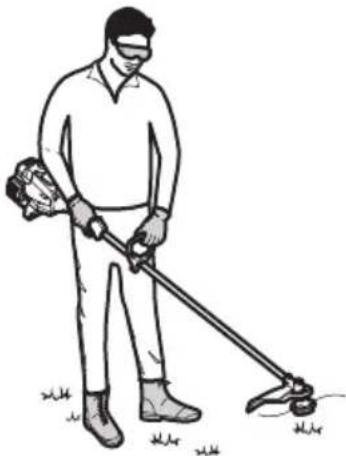 TROY-BILT TB252S - TENUE DE L'APPAREIL - 3