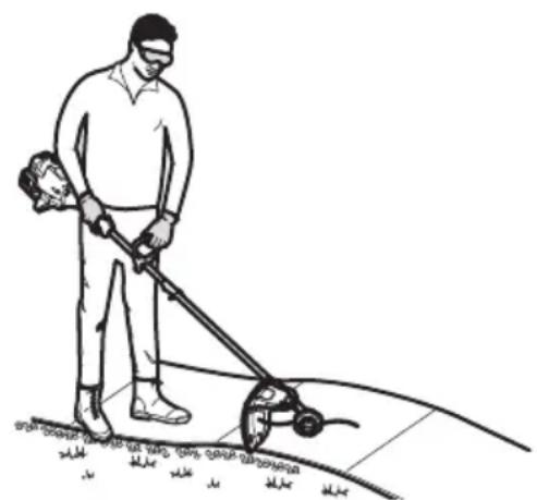 TROY-BILT TB252S - Mantenimiento del hilo de recorte - 1
