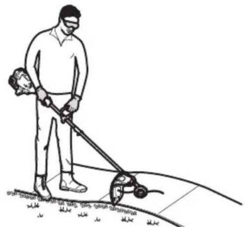 TROY-BILT TB252S - Entretien du fil de coupe - 1